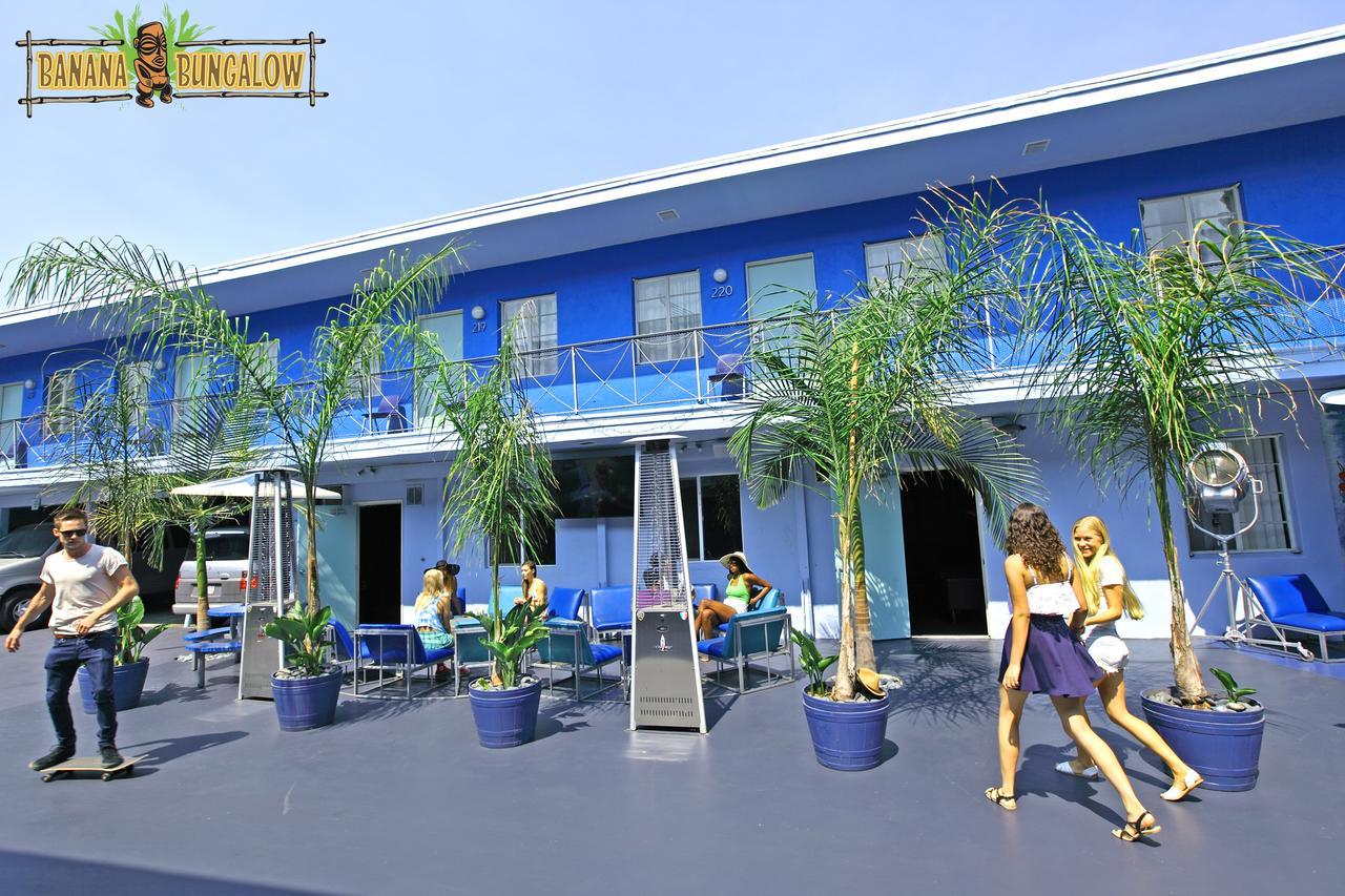 Banana Bungalow Hollywood Hotel & Hostel Los Angeles Exteriör bild